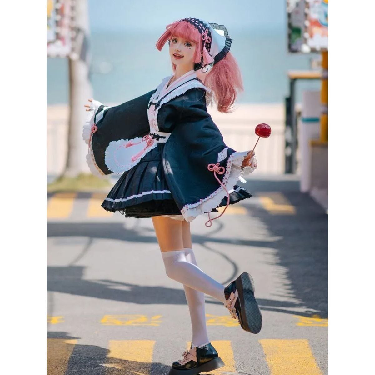 Japanese Lolita Maid Ensemble