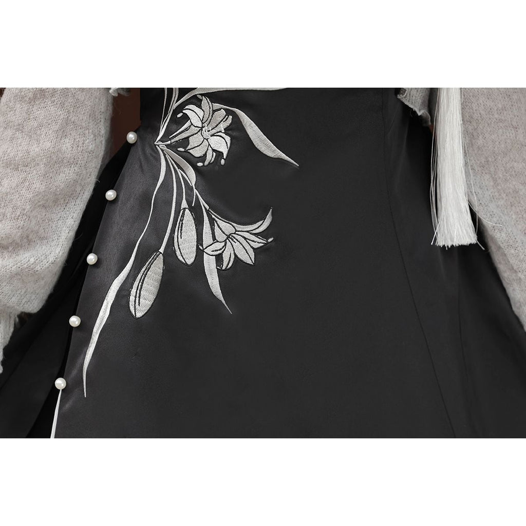 Graceful China-Style Dress Set