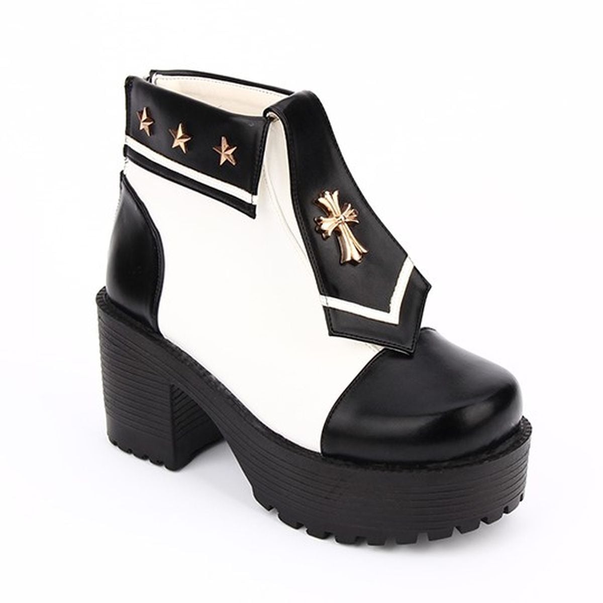 Military Style Lolita Ankle Boots