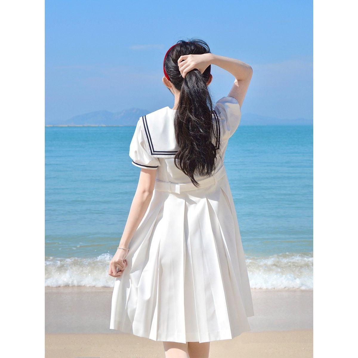 Cute Short Sleeve Sailor Outfit