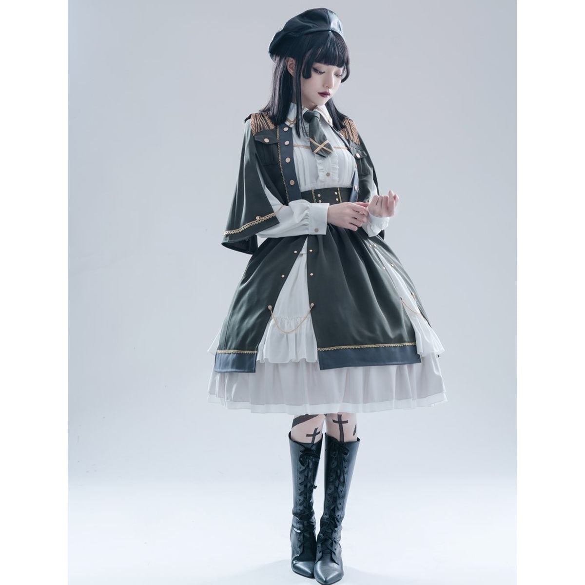 Girl Commander Military Lolita Set