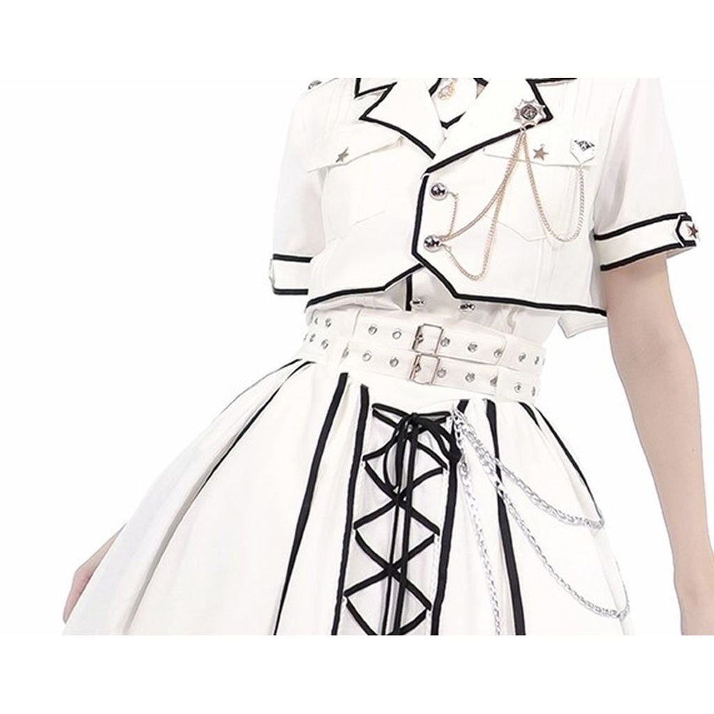 Victorian Military Lolita Set