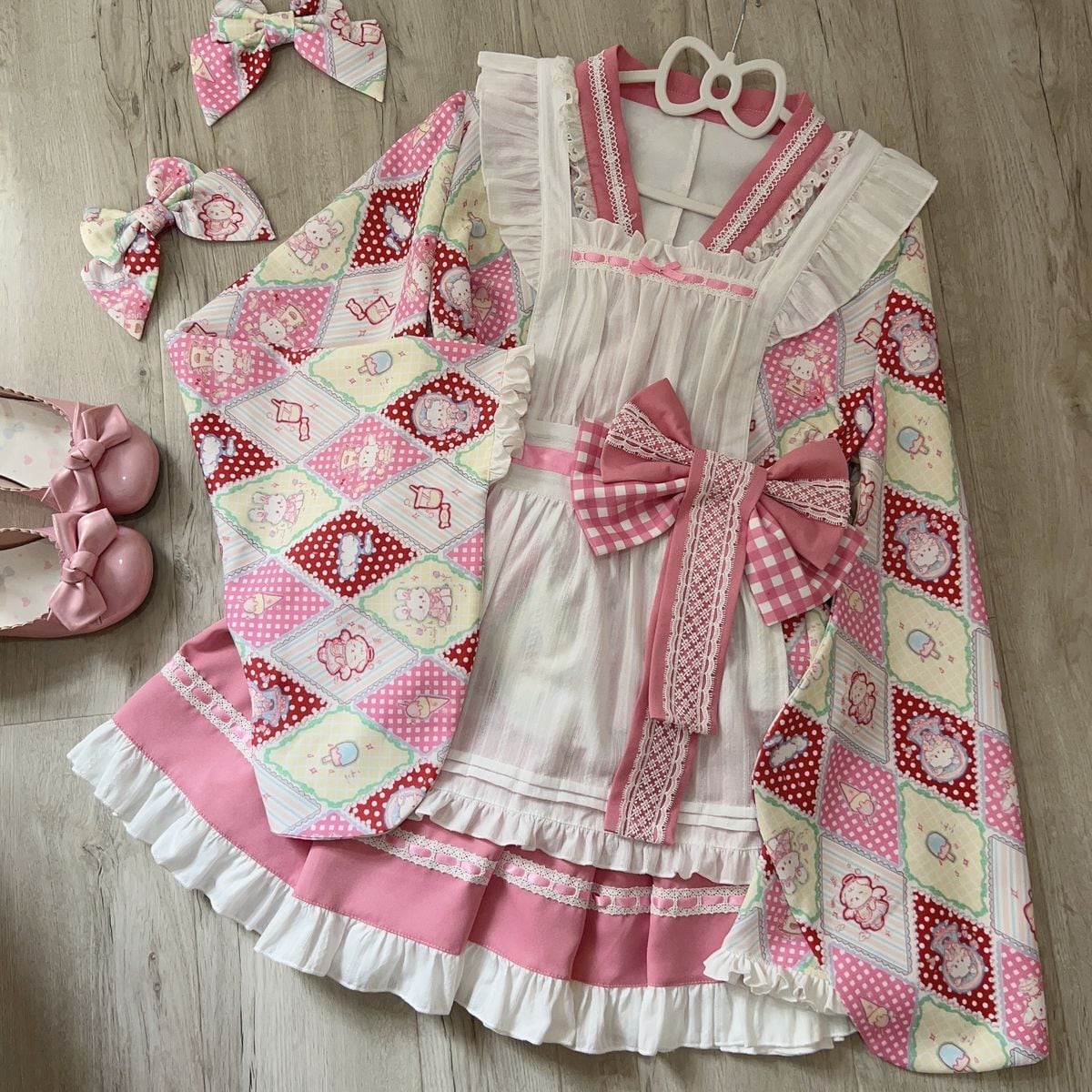 Japanese Style Frill Maid Outfit