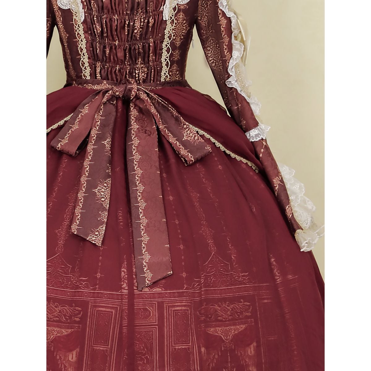 Elegant Baroque Inspired Dress