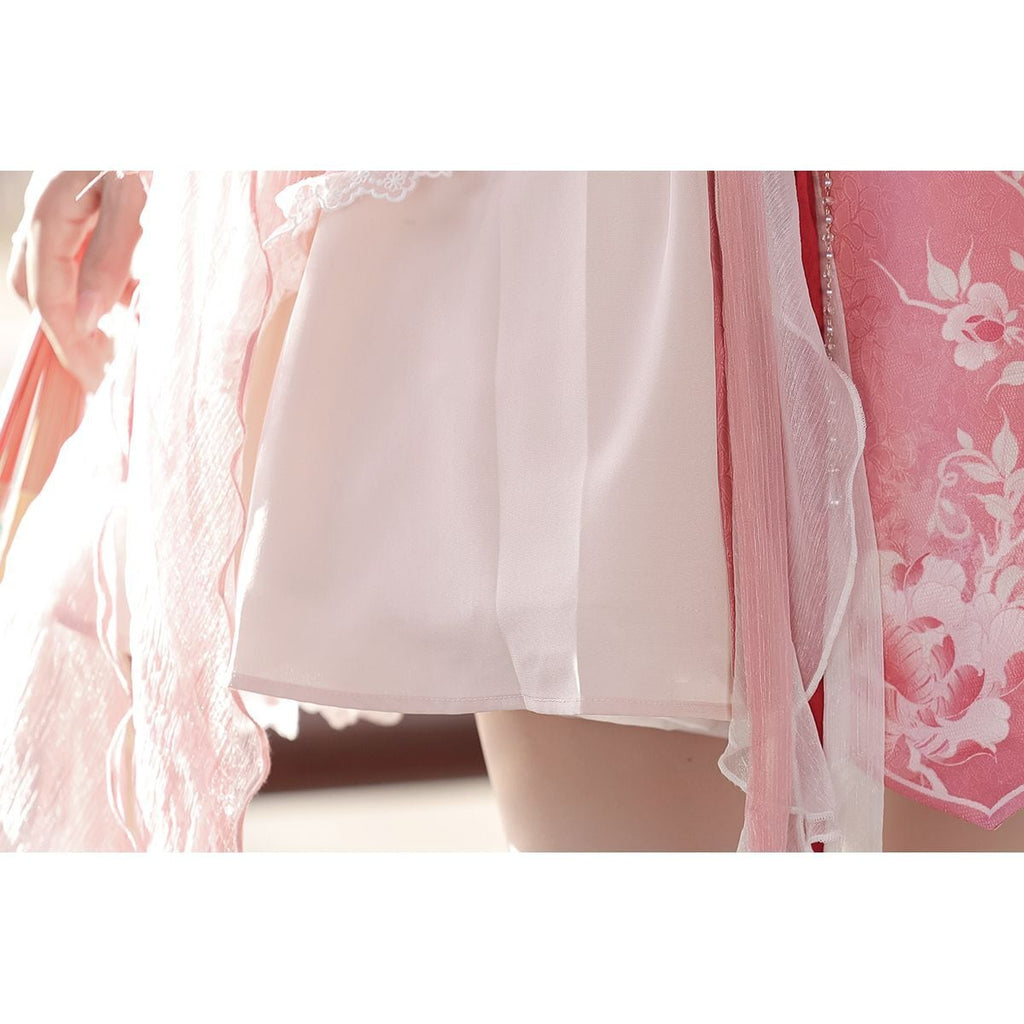 Elegant Frill Lolita Dress Ensemble