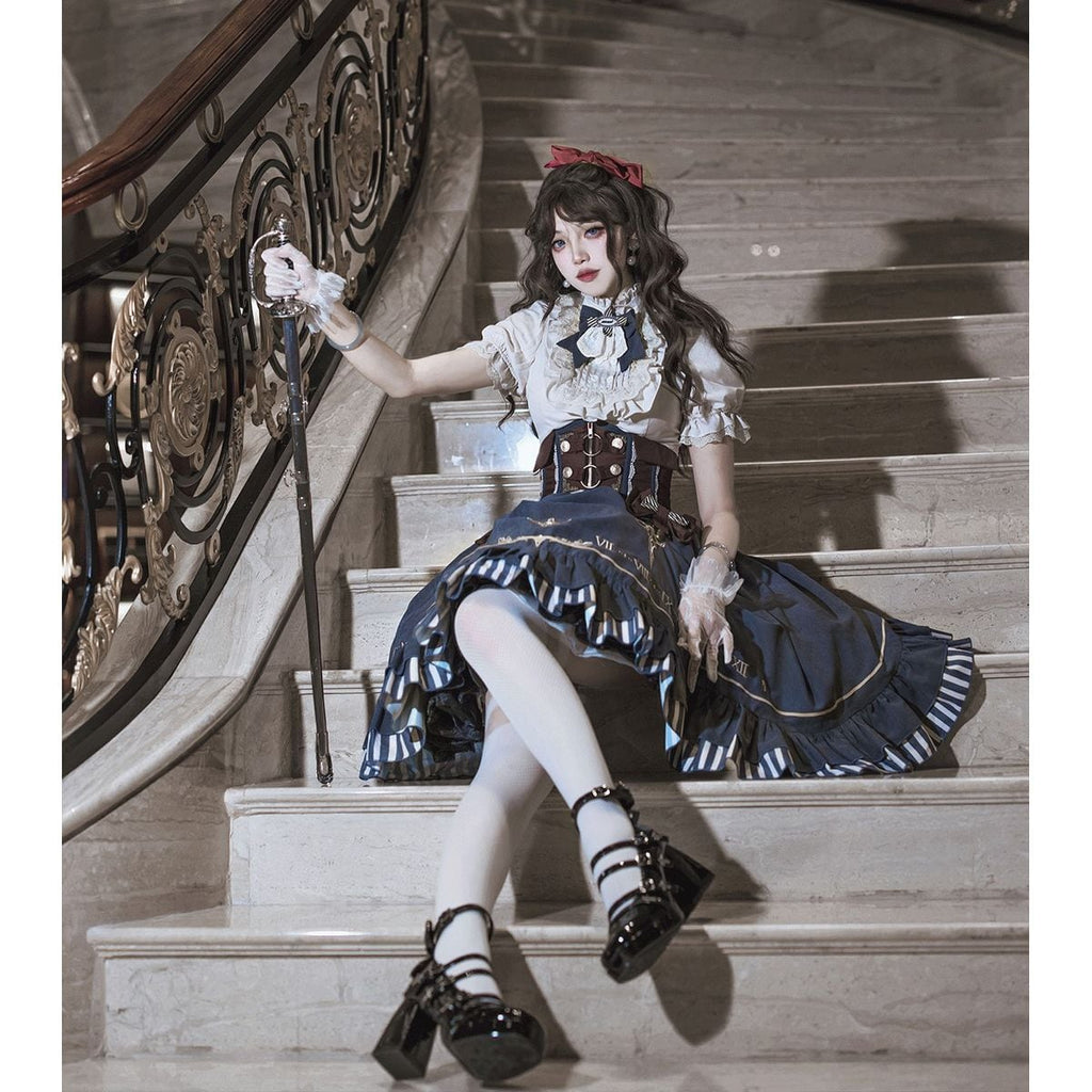 Victorian-Inspired Corset Ensemble