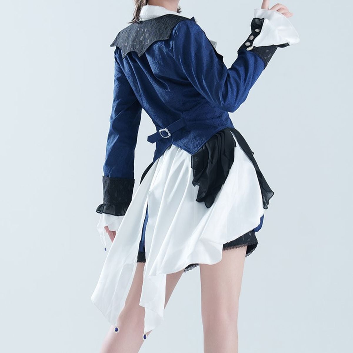 Regal Blue and White Prince Ensemble