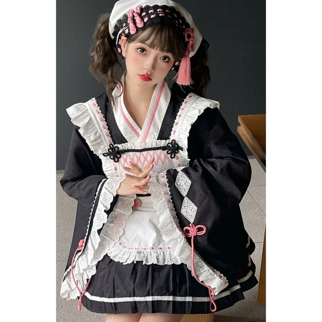 Japanese Lolita Maid Ensemble