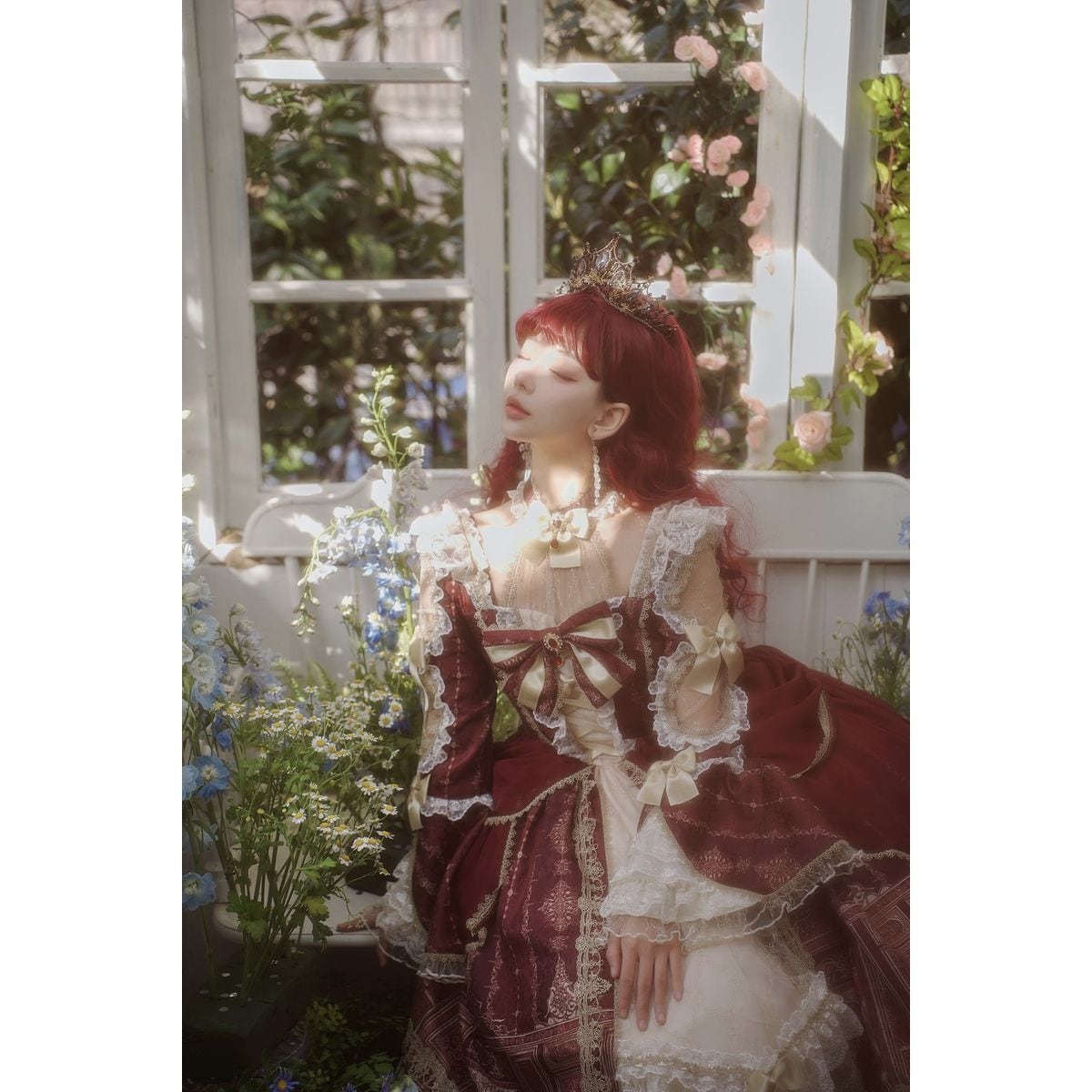 Elegant Baroque Inspired Dress