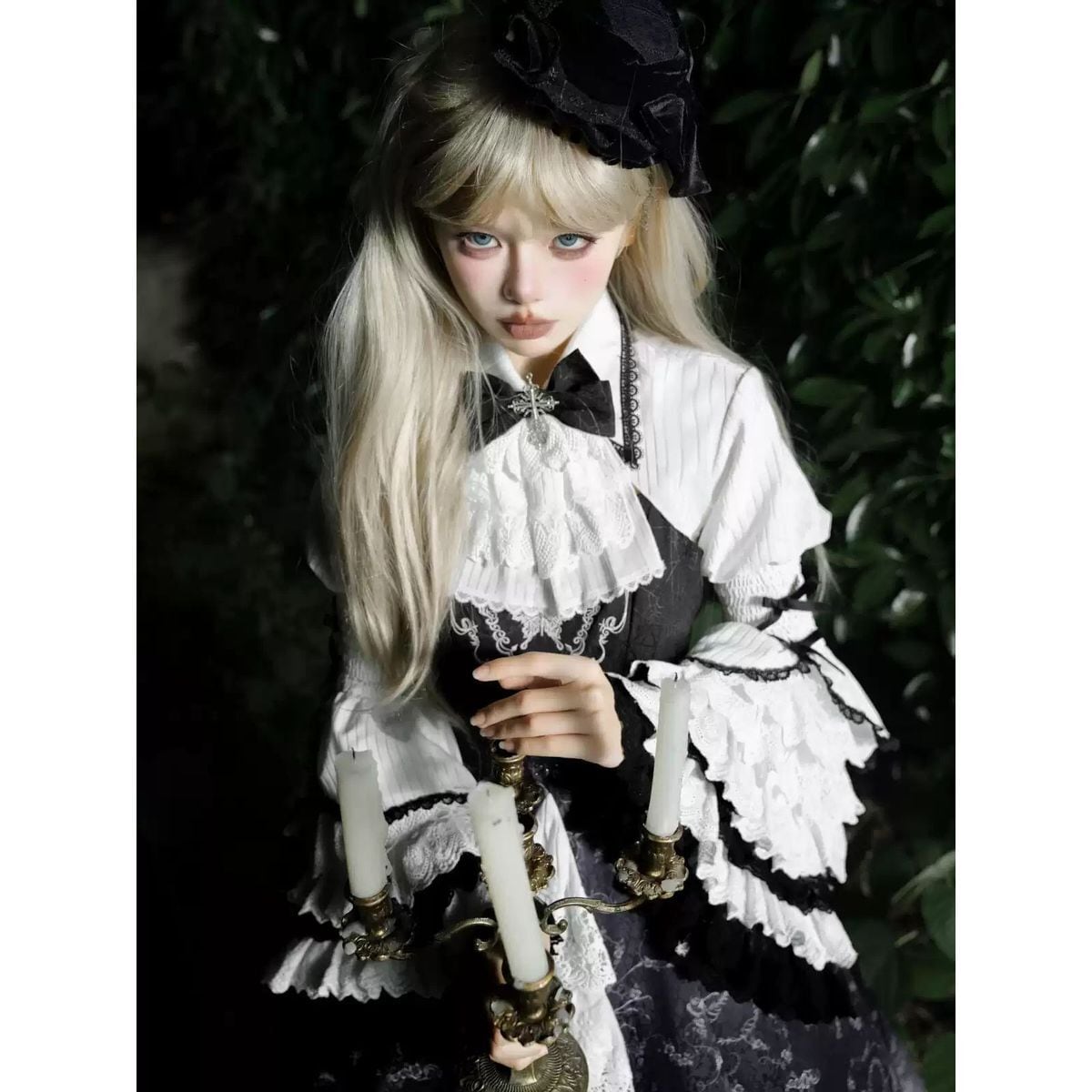 Gothic Gradient Princess Sleeve Ensemble