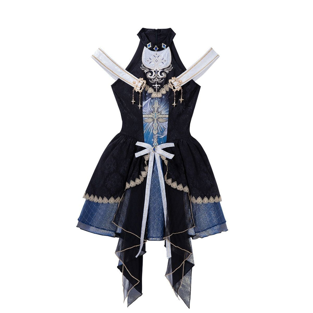 Charming Classical Shoulder-Baring Dress