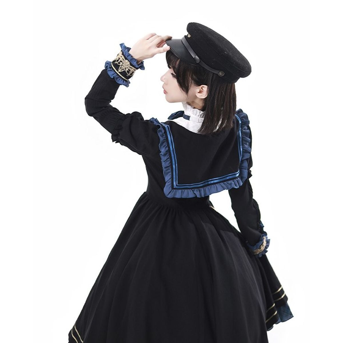 Classical Academy Cape Dress Set