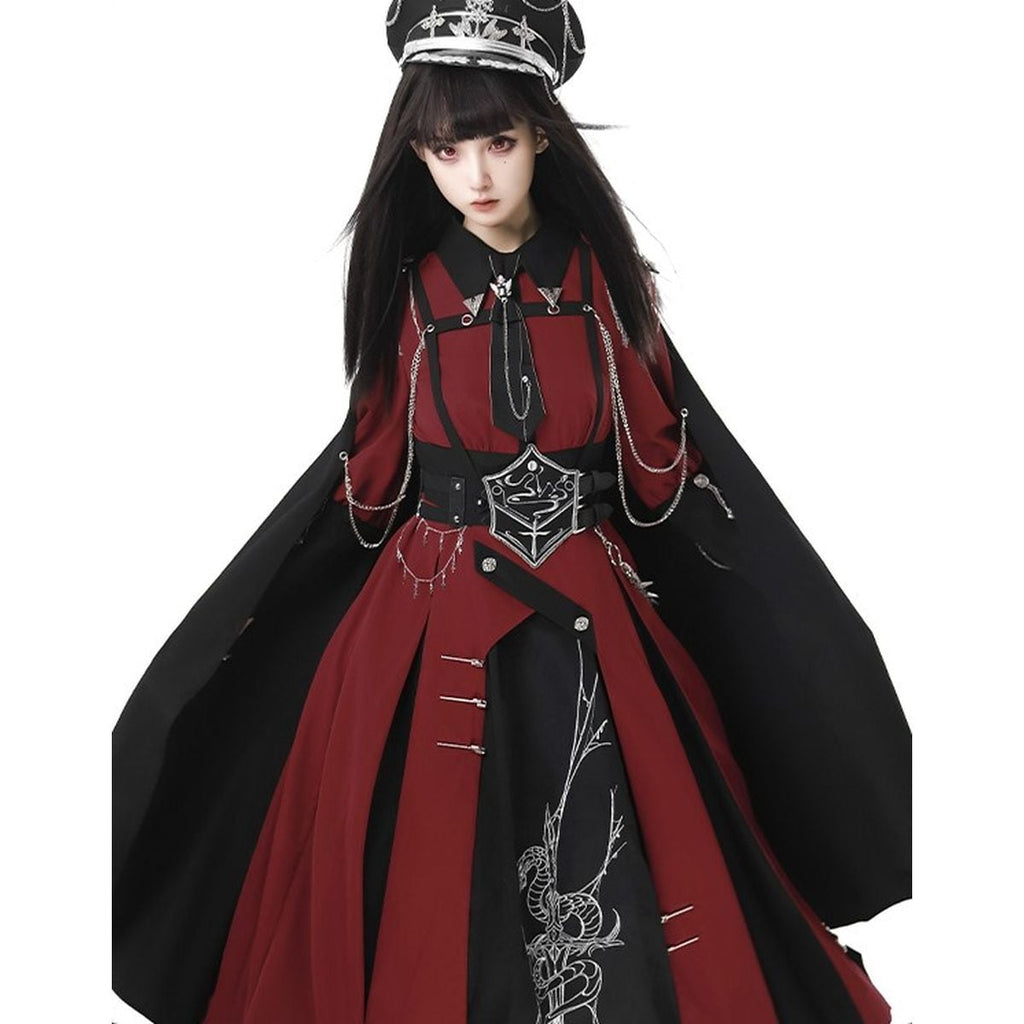 Regal Military Lolita Costume