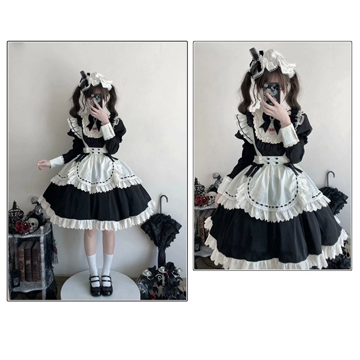 Frilled Victorian Cloud Maid Dress