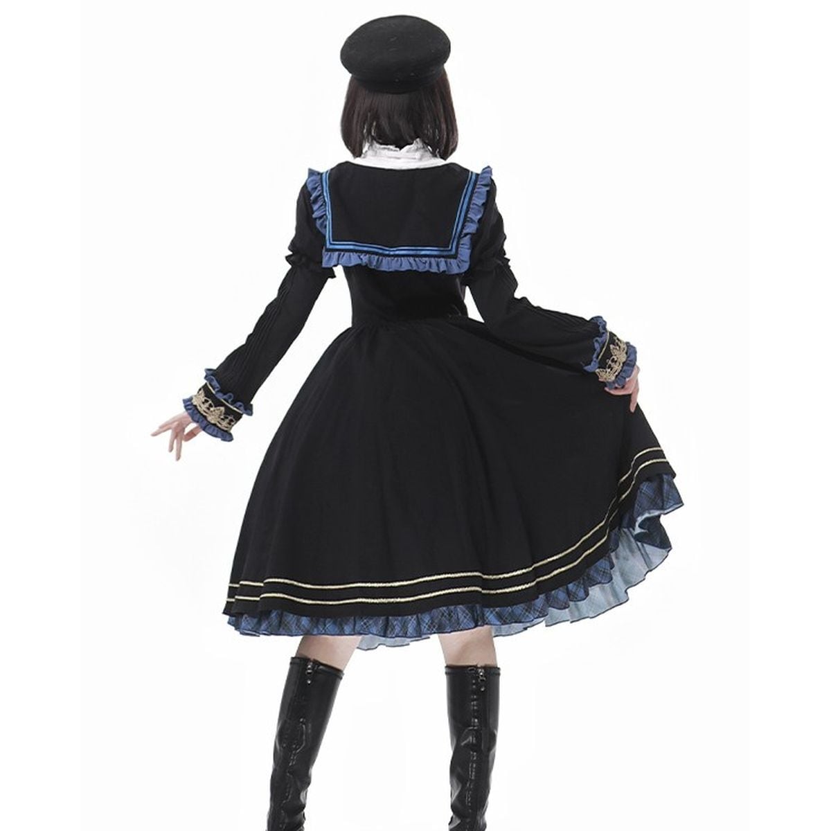Classical Academy Cape Dress Set