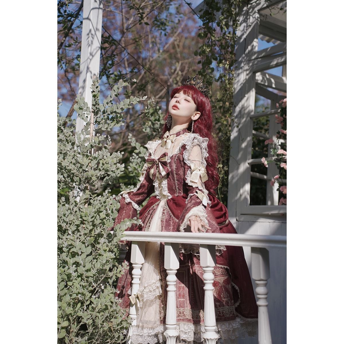 Elegant Baroque Inspired Dress