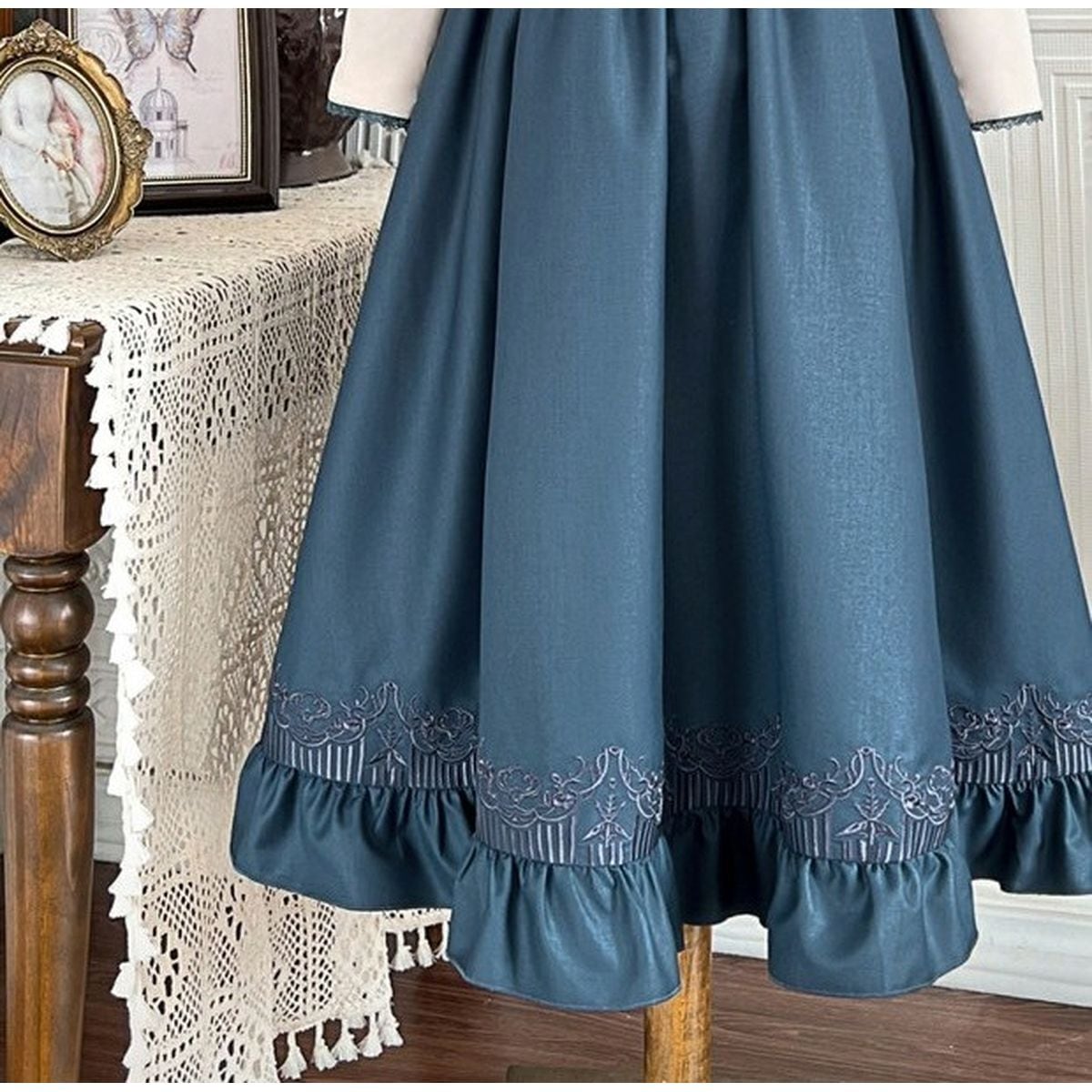Elegant Long Skirt Set
