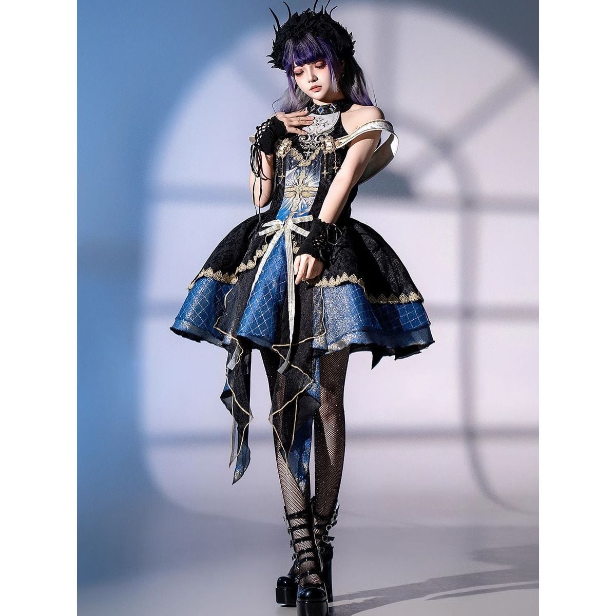 Charming Classical Shoulder-Baring Dress