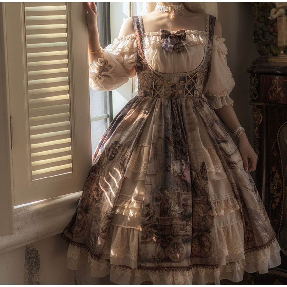 Renaissance Style Dress Set