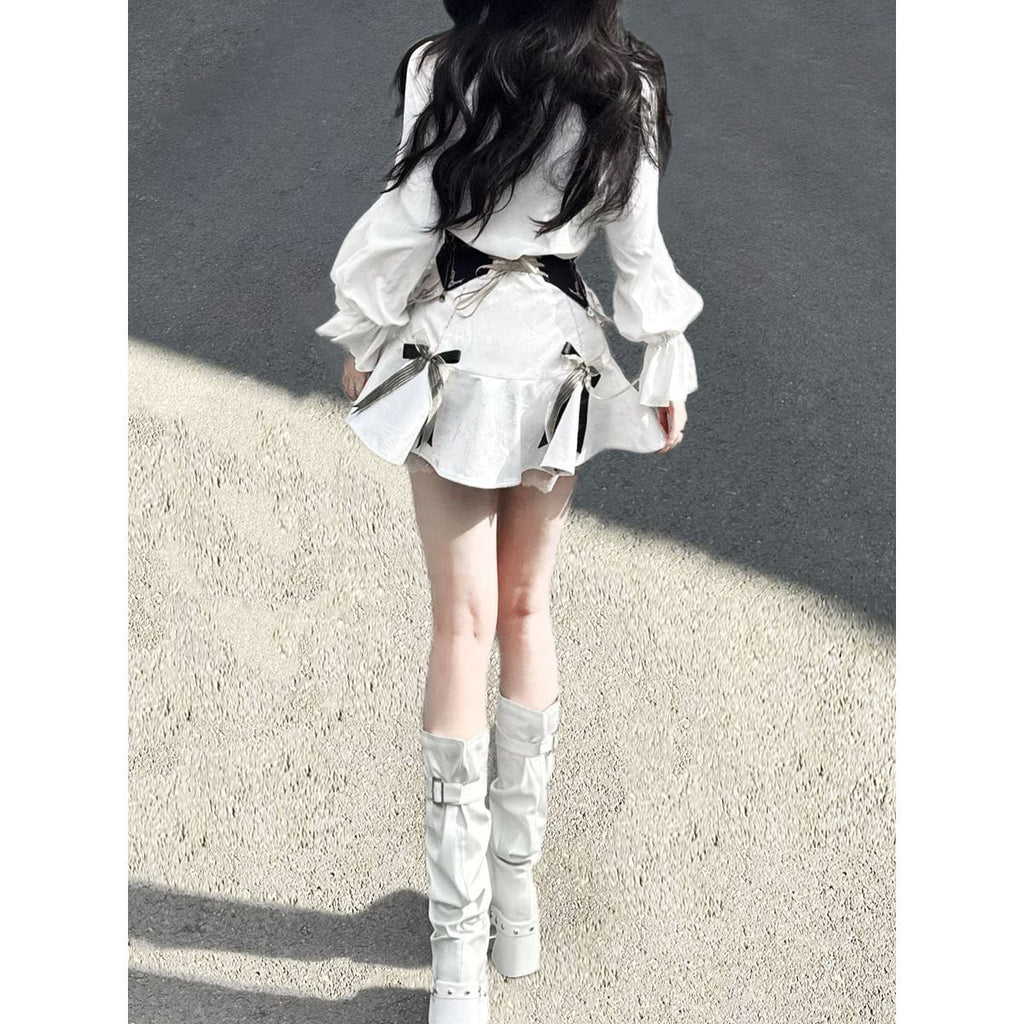 Romantic Floral Frill Set