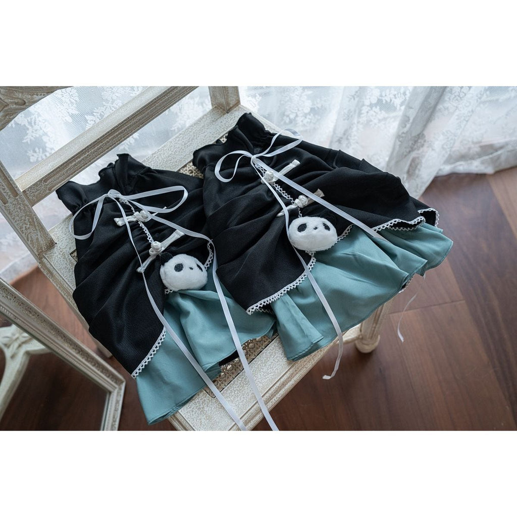 Panda-Themed Chinese Dress Set