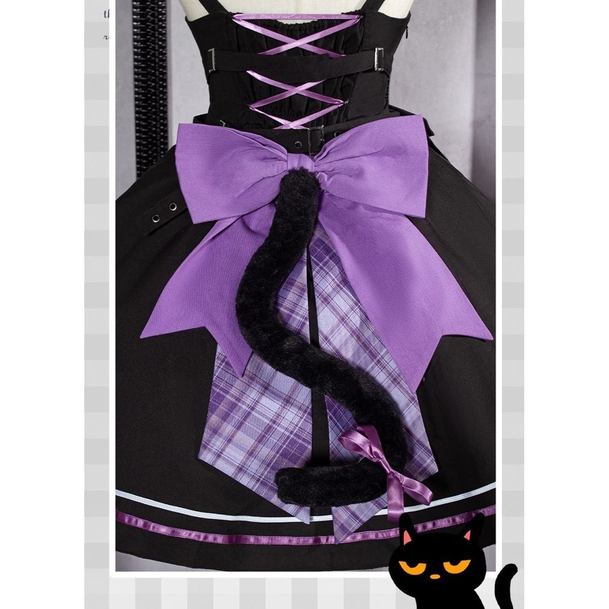 Whimsical Cat Hoodie Dress